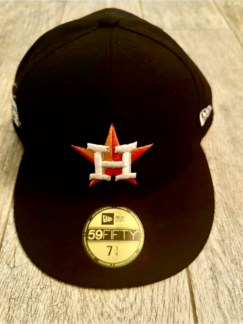 Houston Astros New Era 59FIFTY World Series Fitted Hat 7 3/4